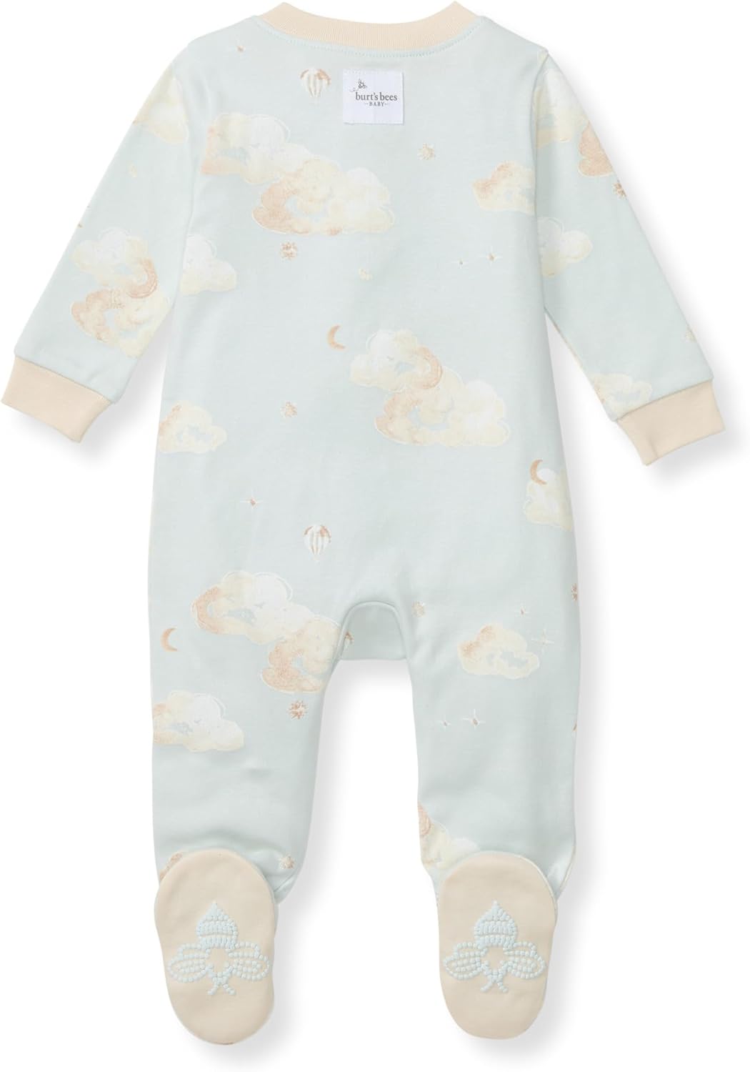 Burt’s Bees Baby Boys' One-Piece Sleep and Play 100% Organic Cotton PJs