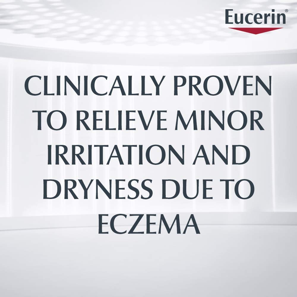 Eucerin Baby Eczema Relief Body Cream, Fragrance Free Baby Eczema Cream with Colloidal Oatmeal, Ceramide-3 and Licorice Root Extract, 8 Oz Tube