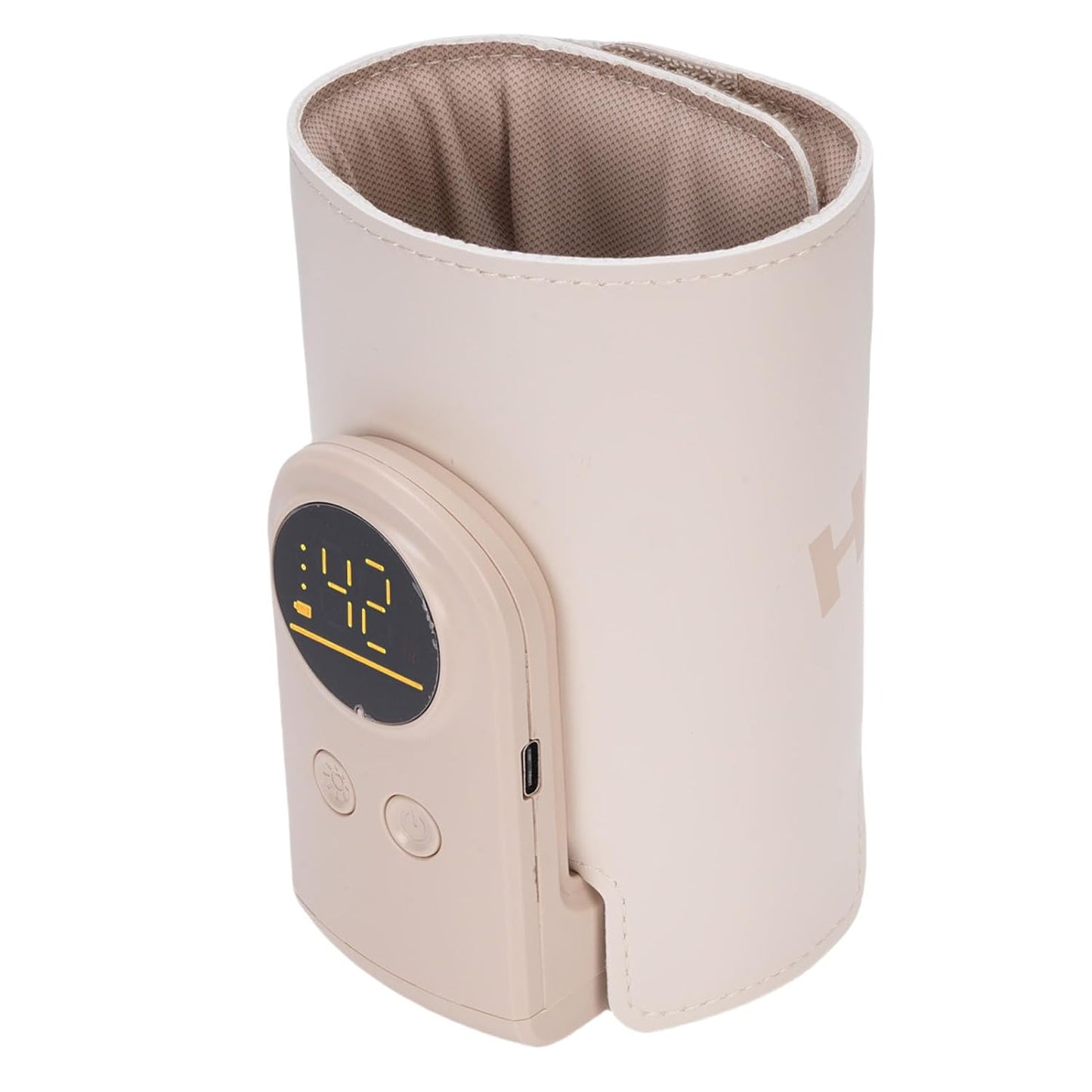 YUYTE Portable Baby Bottle Warmer, Milk Warmer for Bottles 6 Temperature Settings Auto Off with 6000mAH Battery for Travel Outdoor Feeding