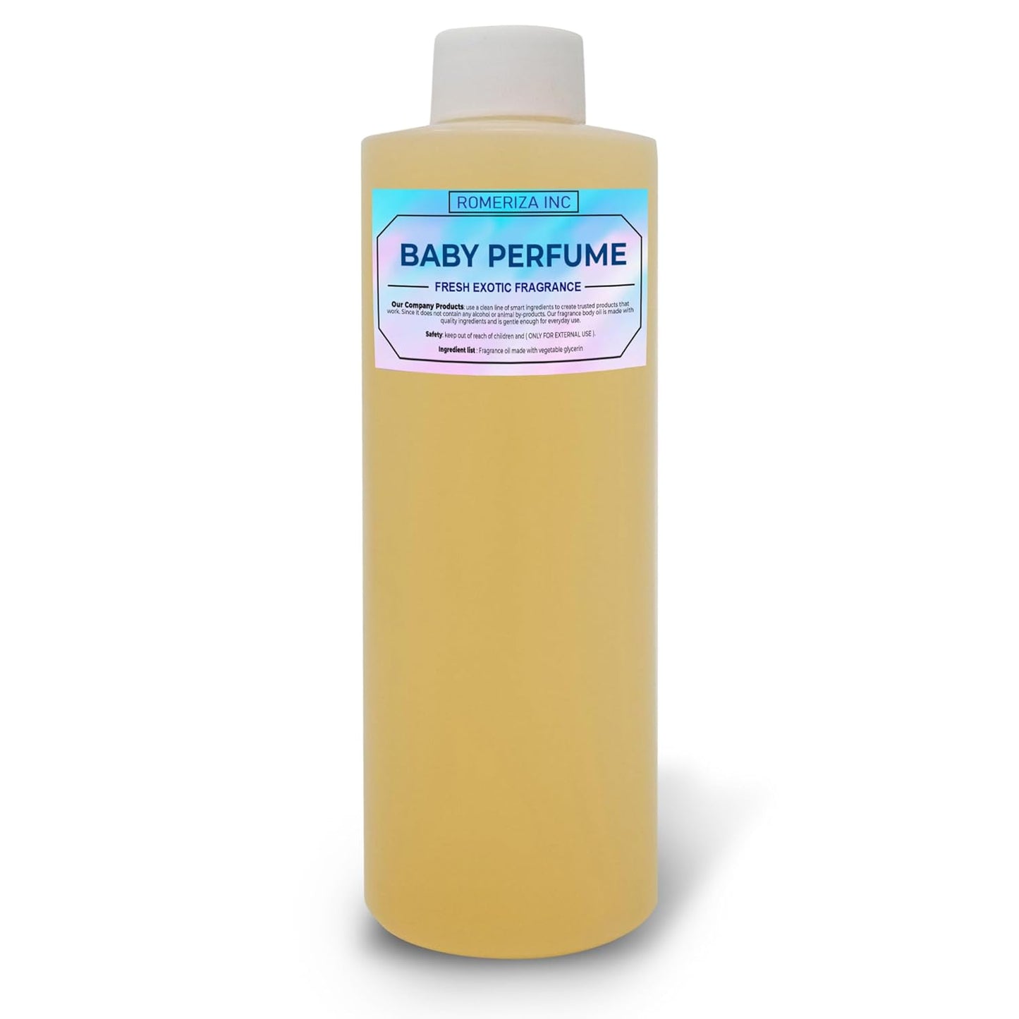 Baby Essential Fragrance Body Oil – Luxury Unisex Baby Oil Perfume with Long Lasting Baby Powder Scent – Soft Baby Smell, Uncut Perfume Oil,Scented Body Oil for Women & Men – 128 Fl Oz