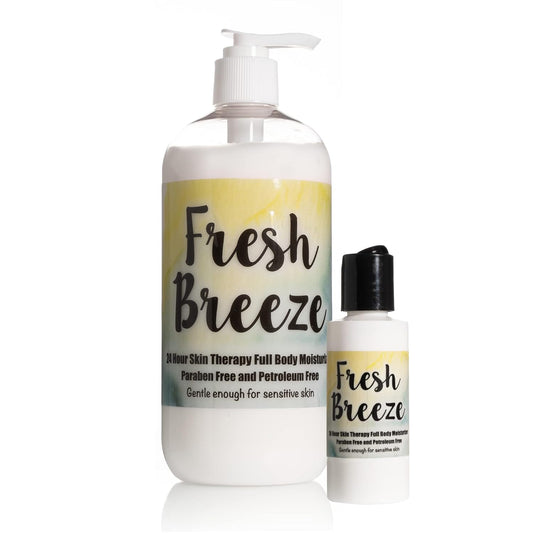 The Lotion Company 24 Hour Skin Therapy Lotion Combo Kit, Fresh Breeze