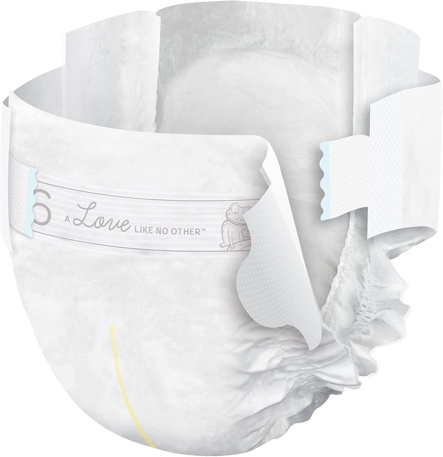 Bambo Nature Hypoallergenic Dream Baby Diapers, Premium Eco-Labeled Sustainable Diapers, Enhanced Leakage Protection, Totally Chlorine-free, Skin Friendly, and Super Absorbent - Size 6 (72 Count)