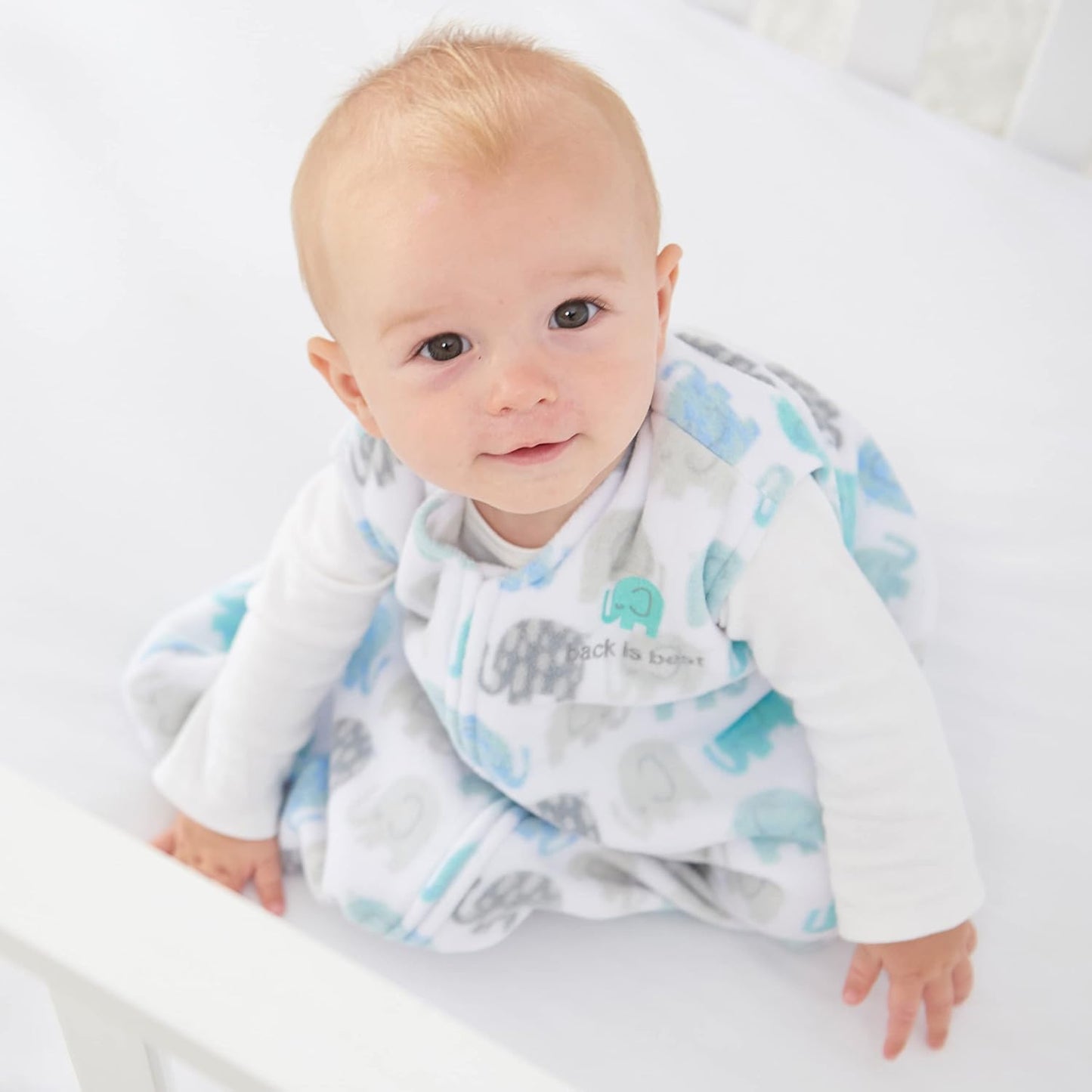 HALO Micro-Fleece Wearable Blanket, Swaddle Transition Sleeping Bag, TOG 1.0