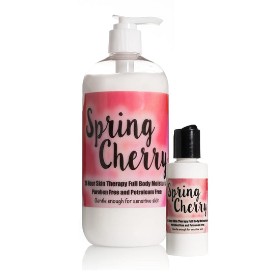 The Lotion Company 24 Hour Skin Therapy Lotion Combo Kit, Spring Cherry