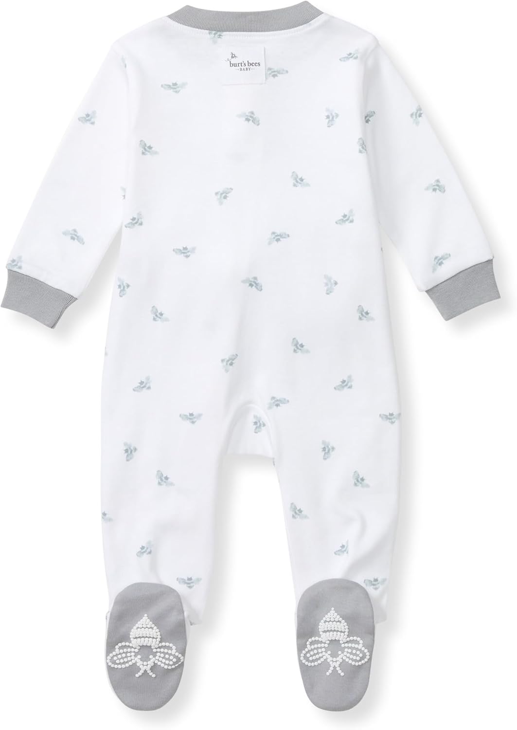 Burt’s Bees Baby Boys' One-Piece Sleep and Play 100% Organic Cotton PJs