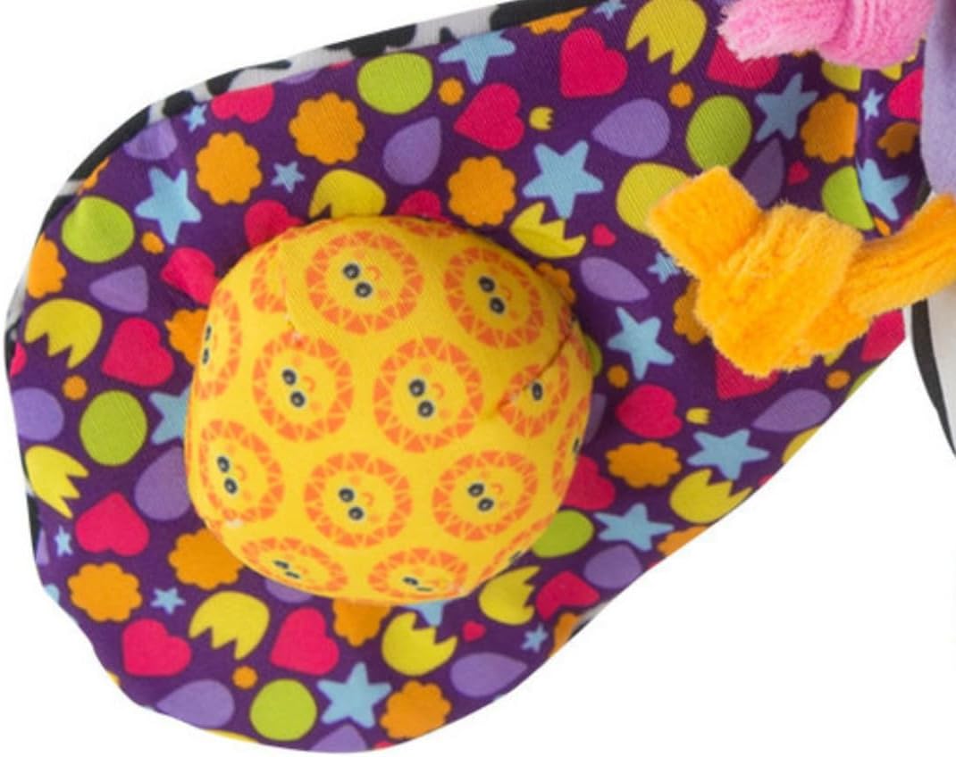 Lamaze Clip On Car Seat and Stroller Toy - Fifi the Firefly - Crinkle Car Seat Toys and Stroller Toys - Sensory Toys for Babies - Travel Toys for Car - Infant Toys Ages 0 Months and Up