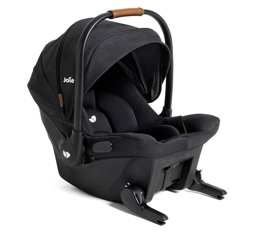Joie Mint Latch Base-Free Infant Car Seat – Lightweight, Built-in Rigid Latch Connectors and Side-Impact Protection – No Base Installation Required, Travel-Friendly Design (Shale Dark)