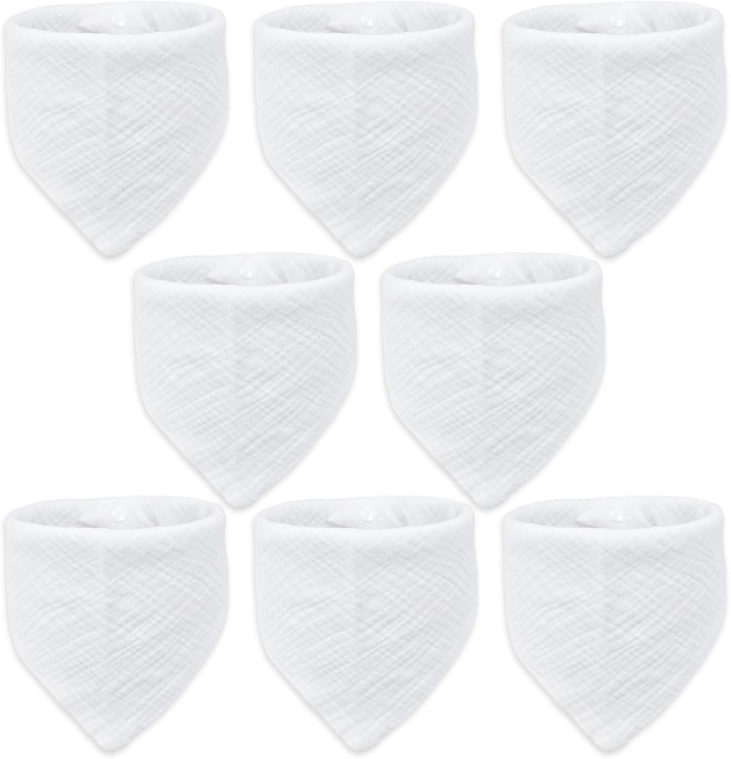 Baby Bibs Muslin Drool Teething Drooling Bibs for Baby Girl Boy Muslin Cotton