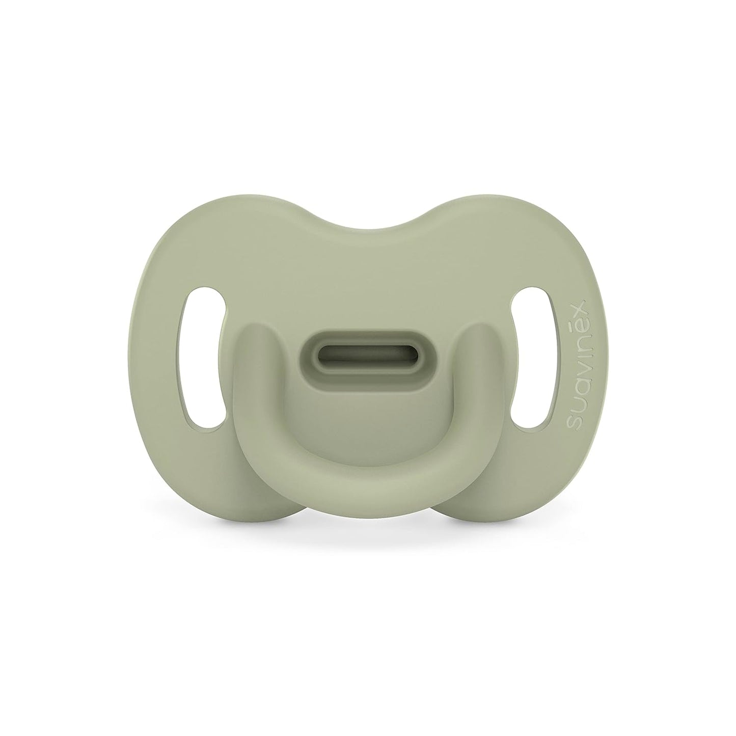Color Essence SX PRO Silicone Baby Pacifier 1Pk, Made with 100% Soft Silicone, Baby Essentials Perfect for Breastfeeding Babies, Designed in Spain, 6-18 Mths, Jungle Green