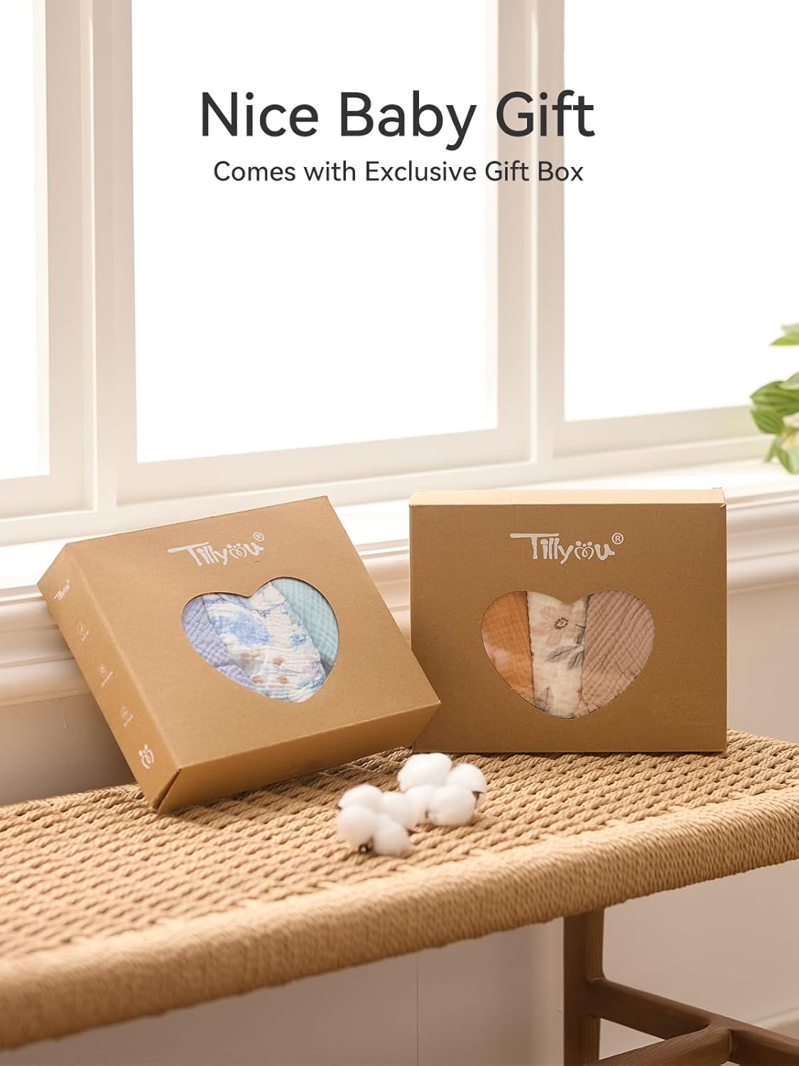 TILLYOU Muslin Bassinet Sheets for Baby Boys Girls 3 Pack, Soft Breathable Elastic Cotton Bassinet Mattress Sheets, Fit Hourglass Oval Rectangle Cradle Mattress, 33"X17",Yellow Flower