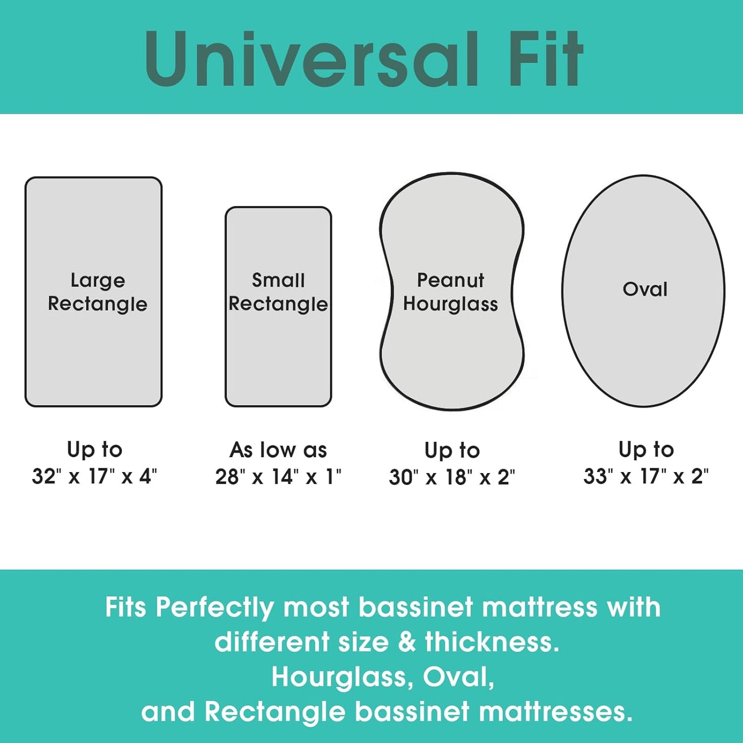 Stretch Fitted Bassinet Sheet Set BROLEX 2 Pack Cradle Sheets for Bassinet Pad/Mattress,Unisex Boys Girls,Ultra Soft,Whale Cloud