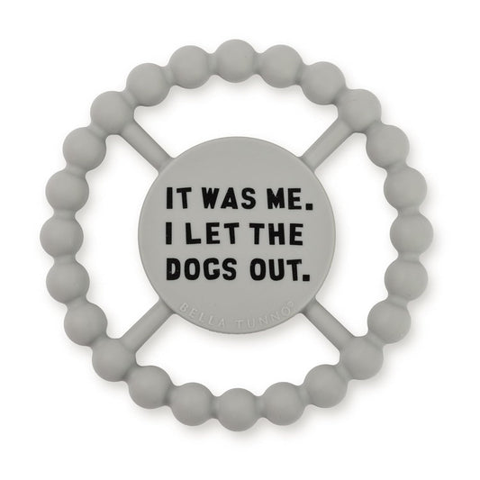 Baby Teether by Bella Tunno, Silicone Teethers for Babies 3-6 Months, 6-12 Months, Baby Toys, Pacifier, Teething Relief, Boys, Girls, Dogs Out