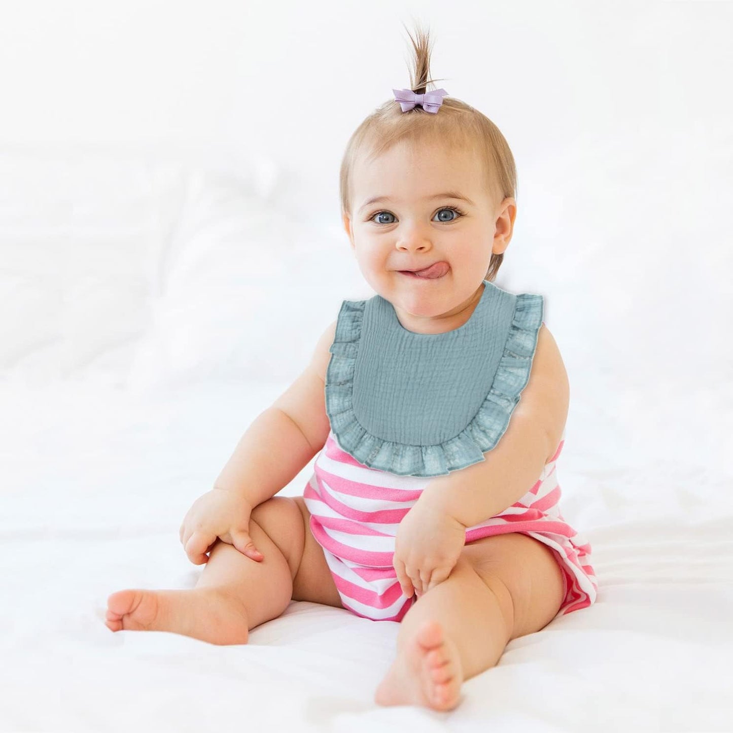 Baby Bibs Muslin Drool Teething Drooling Bibs for Baby Girl Boy Muslin Cotton