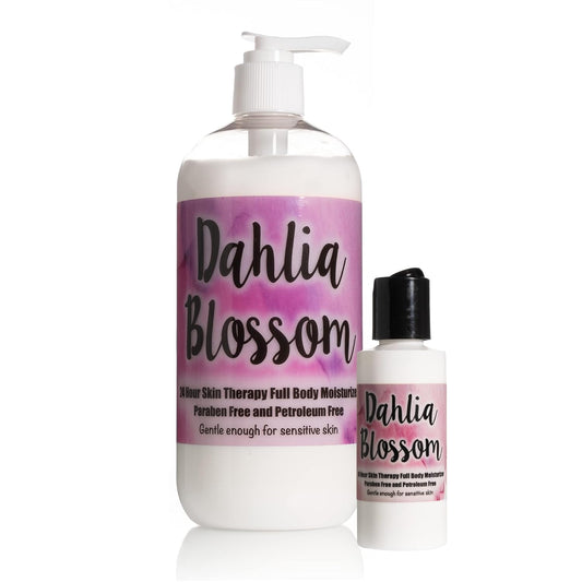 The Lotion Company 24 Hour Skin Therapy Lotion Combo Kit, Dahlia Blossom