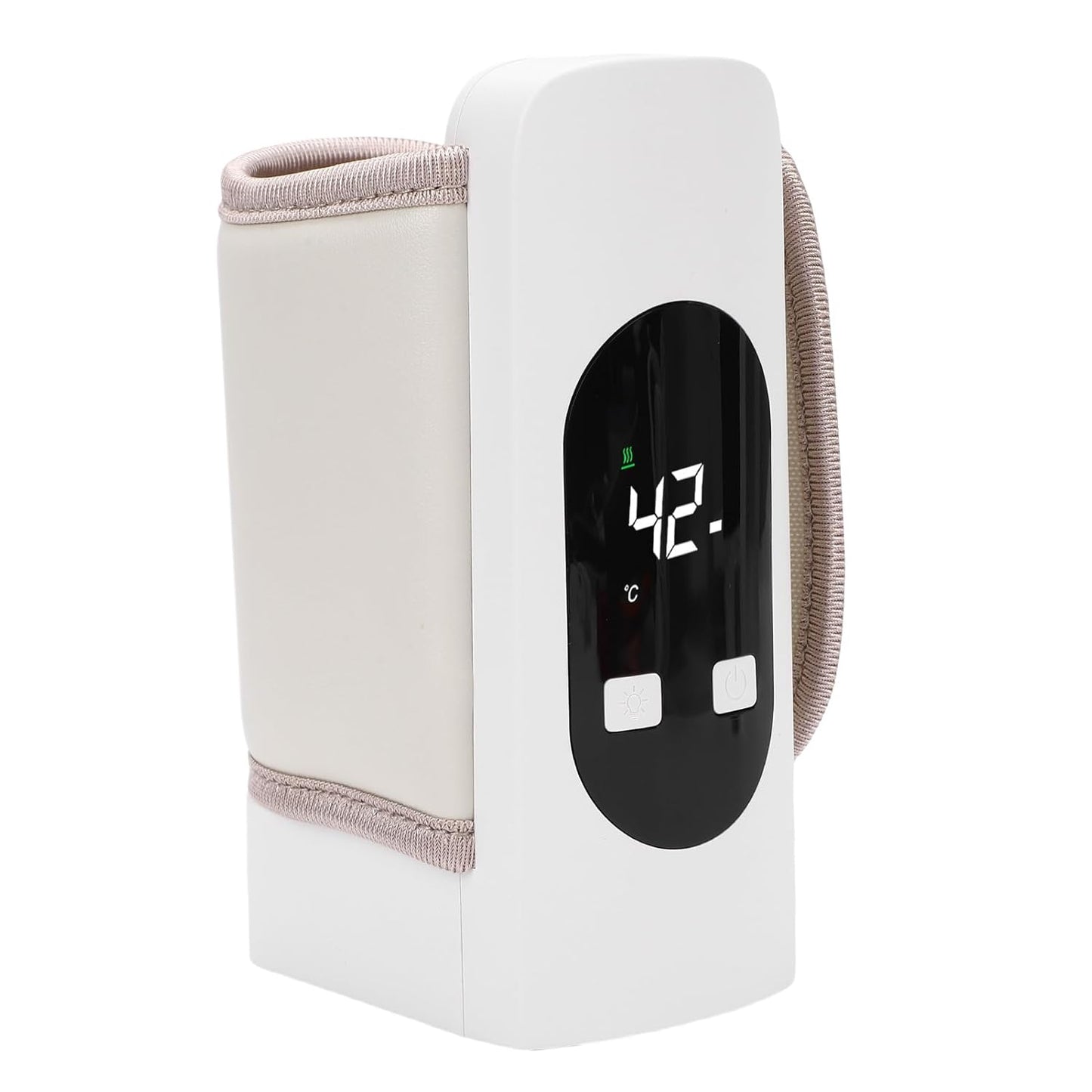 Hilitand Portable Bottle Warmer USB Rechargeable Baby Bottle Warmer 5200mAh Travel Bottle Warmer with Precise Temperature Control for Home Outdoor Travel