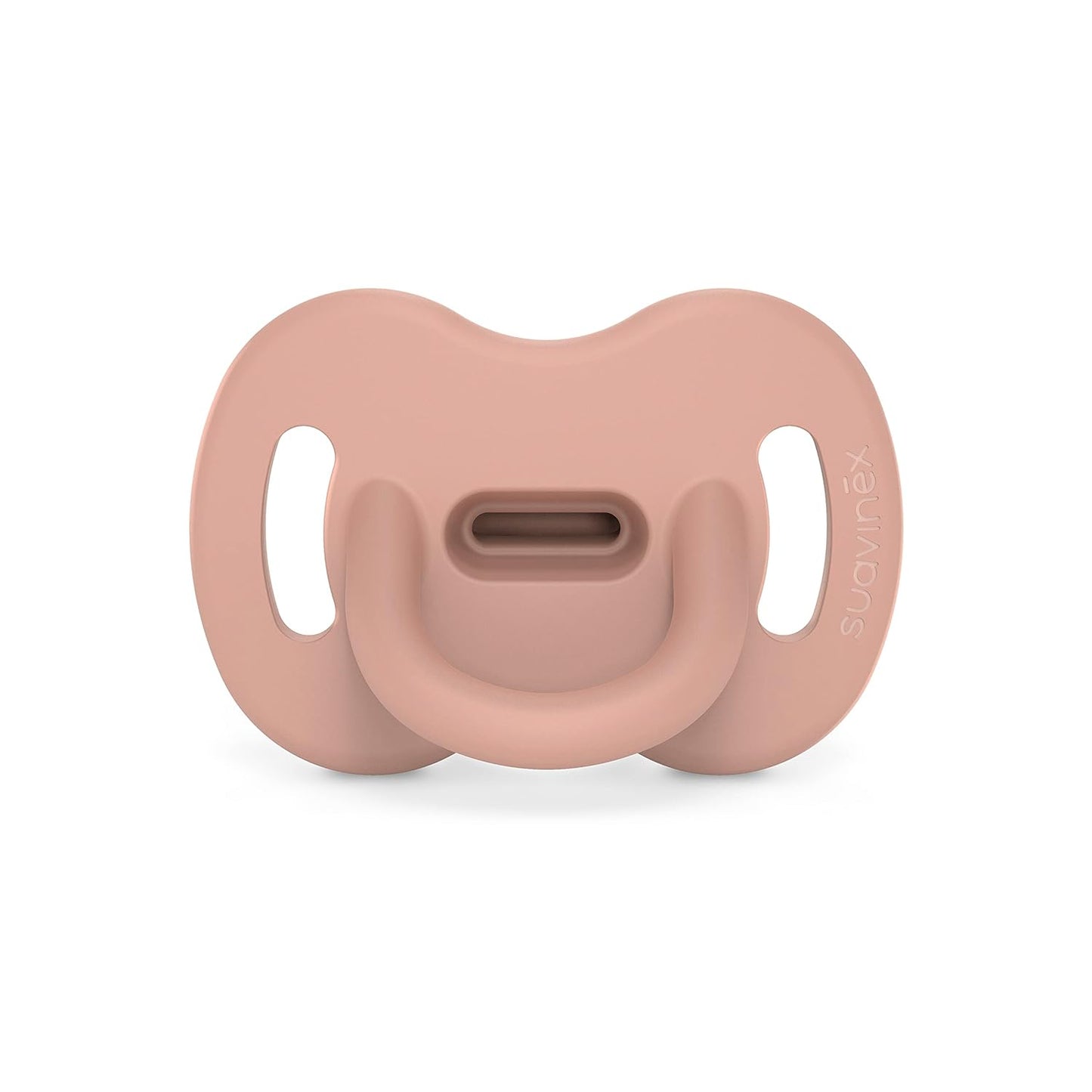 Color Essence SX PRO Silicone Baby Pacifier 1Pk, Made with 100% Soft Silicone, Baby Essentials Perfect for Breastfeeding Babies, Designed in Spain, 6-18 Mths, Marshmallow Nude