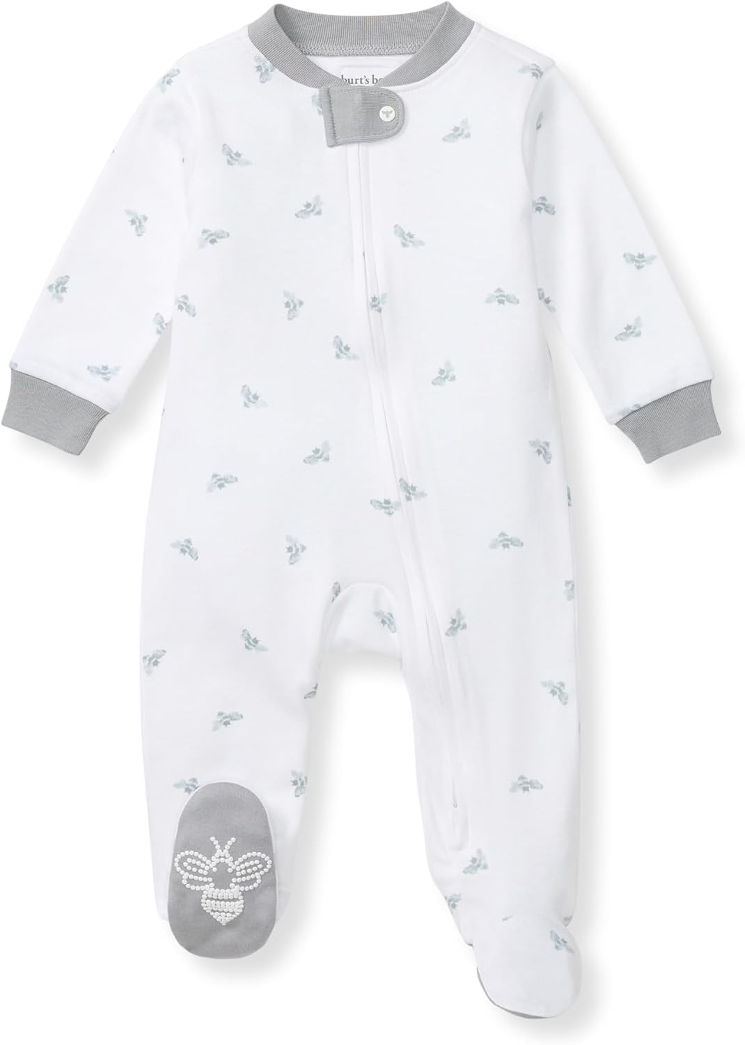Burt’s Bees Baby Boys' One-Piece Sleep and Play 100% Organic Cotton PJs