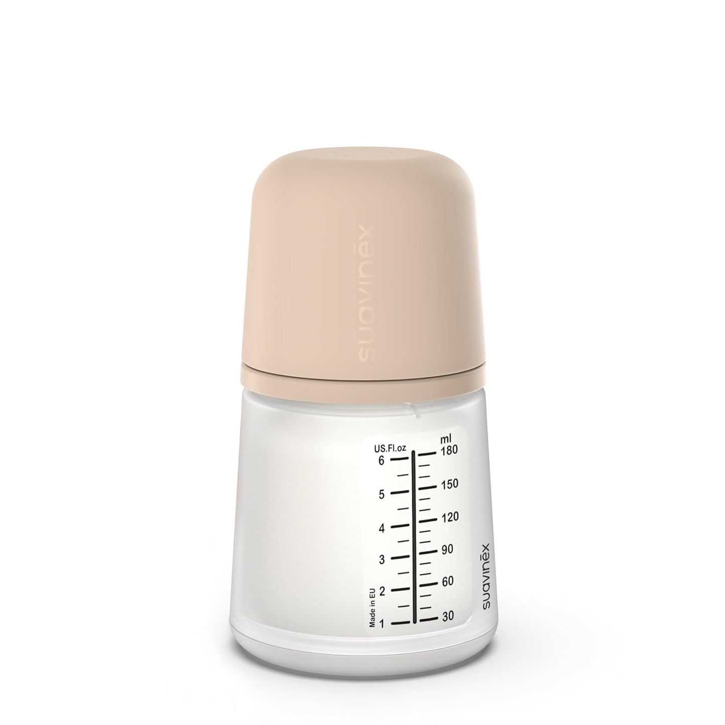 Suavinex Zero Zero Anti Colic Baby Bottle, No 1 Spanish Baby Bottle Brand, Minimizes Bottle Rejection & Nipple Confusion, Perfect for Breastfeeding Babies (1, Light (6 Ounce))