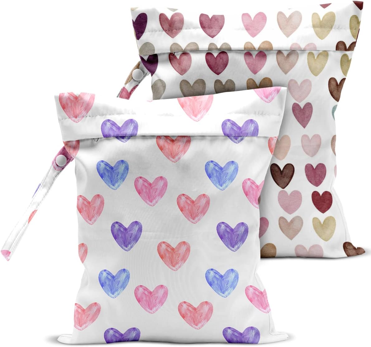 2 Pcs Wet Bag, Wet Dry Bag, Wet Bag for Swimsuit, Travel, Beach, Pool, Diapers, Dirty Yoga Gym Clothes, Toiletries, Makeup Bag, Lemon Decor Lemon Gifts Birthday Gift Ideas for Women s.