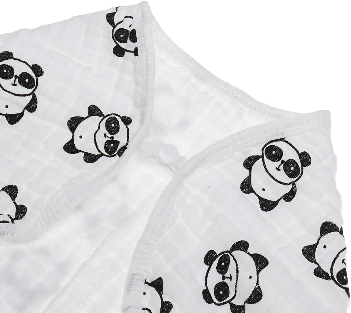 ShoppeWatch Muslin Burp Cloths Baby Burping Bibs 100% Natural Cotton 5-Pack Large 6 Layers Thick Soft Absorbent Cloth Spit Up Dribble Towels Rags for Newborns Baby Boy or Girl Unisex BB28