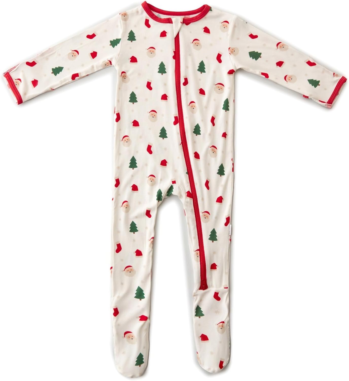 Bamboo Little Soft Baby Footie Pajamas, Baby Clothes, Newborn Sleepers, 95% Viscose and 5% Spandex, 0-24 Months