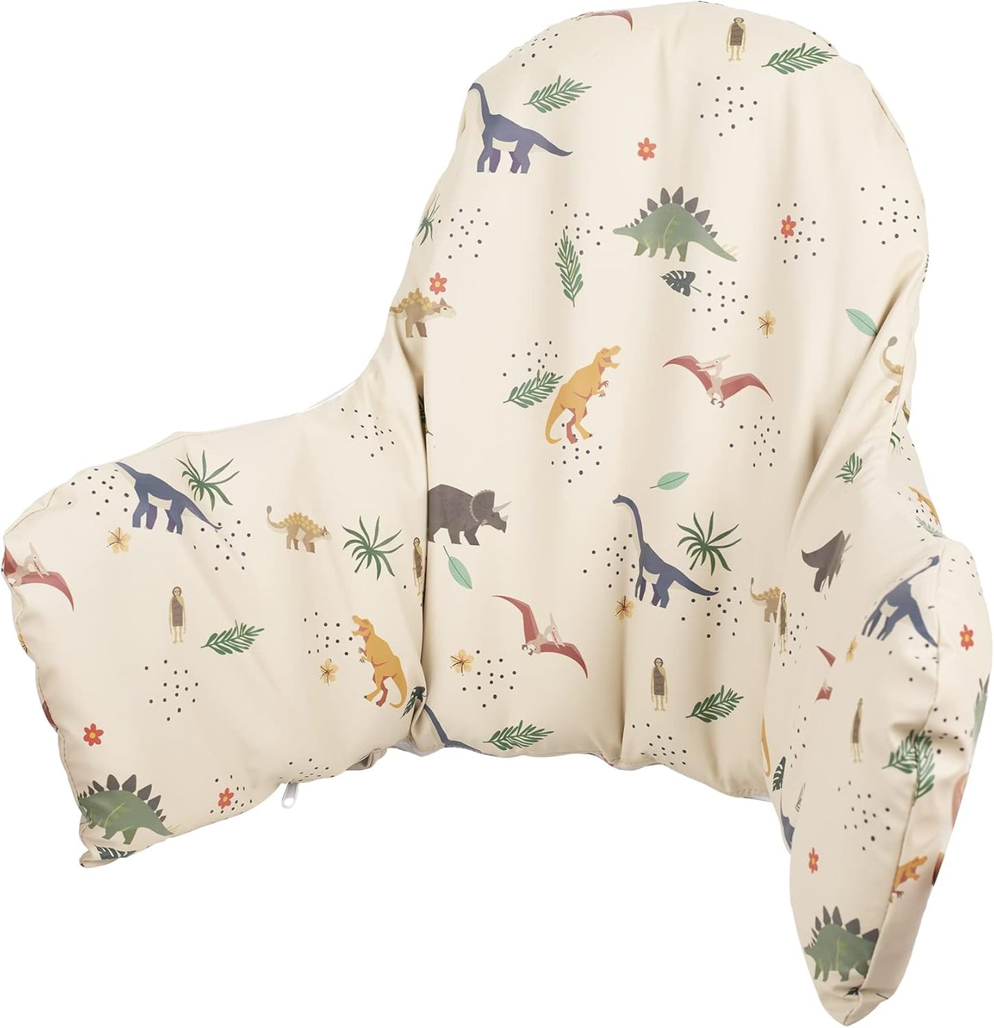 High Chair Cushion with Cover Pad for IKEA Antilop Babies Toddlers Inflatable & Reversible Built-in Inflatable Cushion