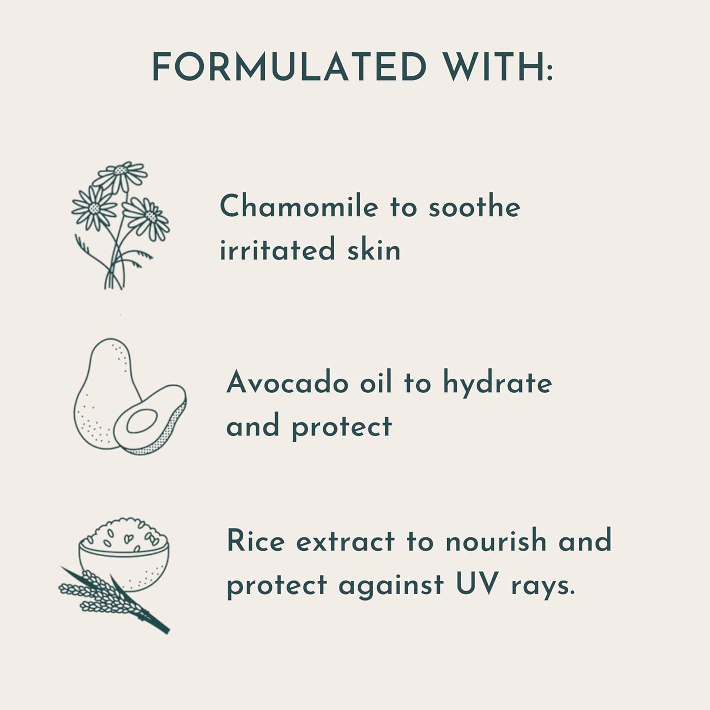 Daily Moisturizing Cream for Babies – Naturally Moisturized with Chamomile for your baby’s Delicate Skin Infused with Soothing Jojoba oil and Aloe Vera to Soothe Sensitive Skin