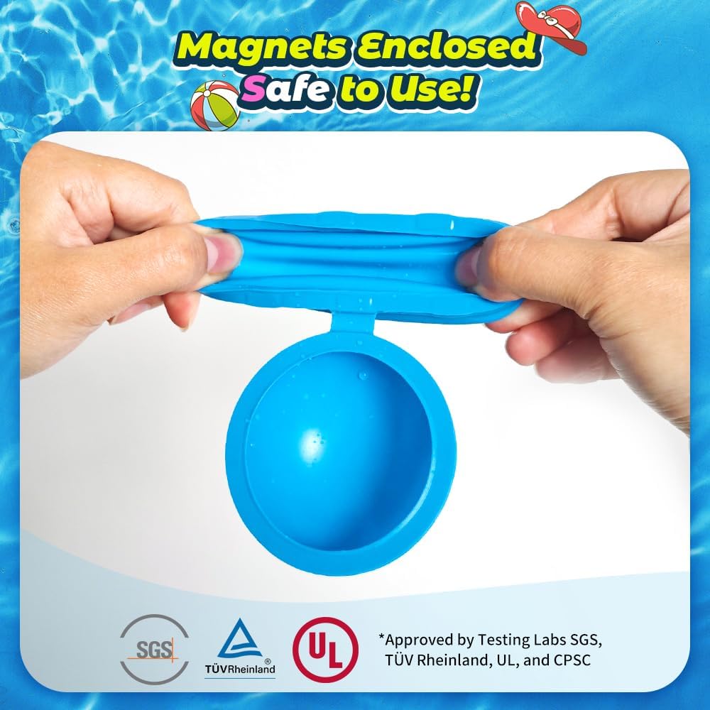 18Pcs Reusable Water Balloons for Kids, Pool Beach Water Toys for Boys and Girls, Outdoor Summer Toys for Kids Ages 3-12