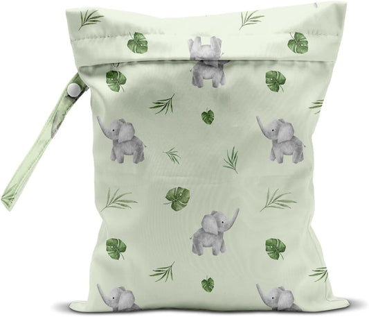 Wet Bag for Baby Swimsuit Dirty Clothes Diaper Yoga Gym, Wet Dry Bag, Beach Vacation Essential for Baby Travel Poor Bathing Diapers