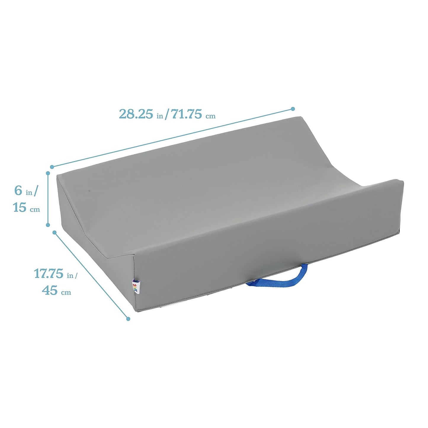 ECR4Kids SoftZone Baby Changing Pad, Baby Essentials, Grey