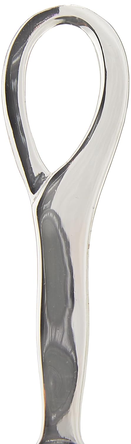 Sterling Silver Sophie Feeding Spoon - Premium Quality Food Grade Standard .925 Solid Sterling Silver Spoon - Engravable Gift For Baby with a Beautiful Gift Box