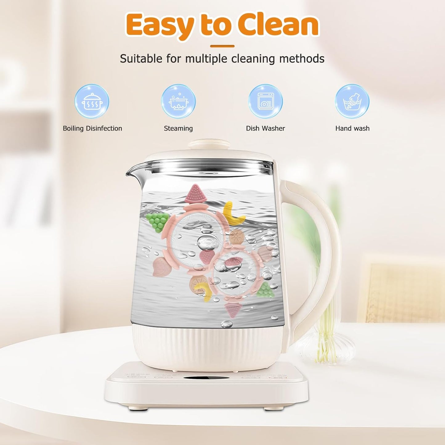 Baby Teething Ring Toy for 3–12 Months, Silicone Infant Teether for Sore Gum Relief, Soothing Sensory Chew Toy, Ideal Newborn Gift for Boys Girls Baby Shower, Birthday or Christmas, Pink