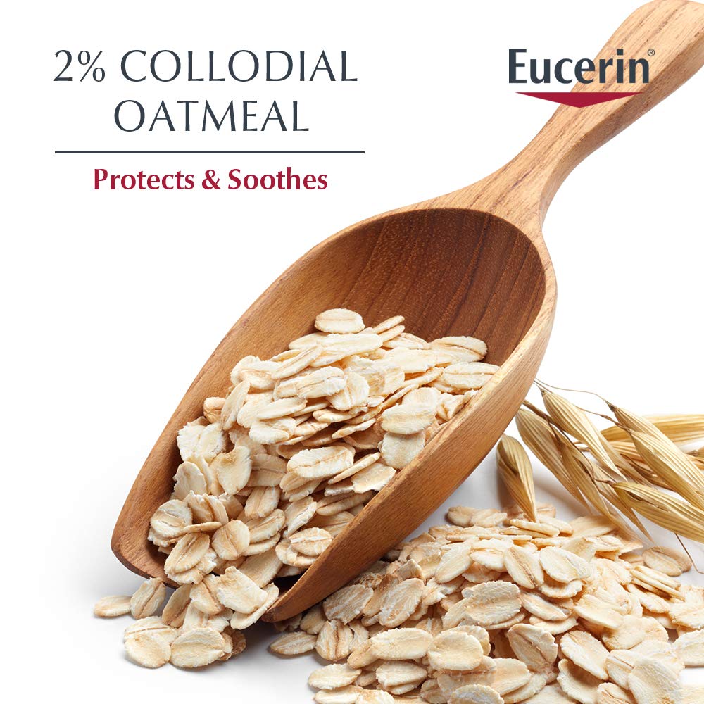 Eucerin Baby Eczema Relief Cream Body Wash, Fragrance Free Eczema Body Wash for Babies with Colloidal Oatmeal, 13.5 Fl Oz Bottle