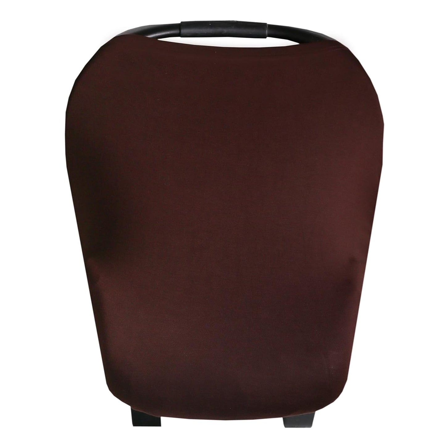 Baby Car Seat Cover Canopy and Nursing Cover Multi-Use Stretchy 5 in 1 Gift "Moose" by Copper Pearl