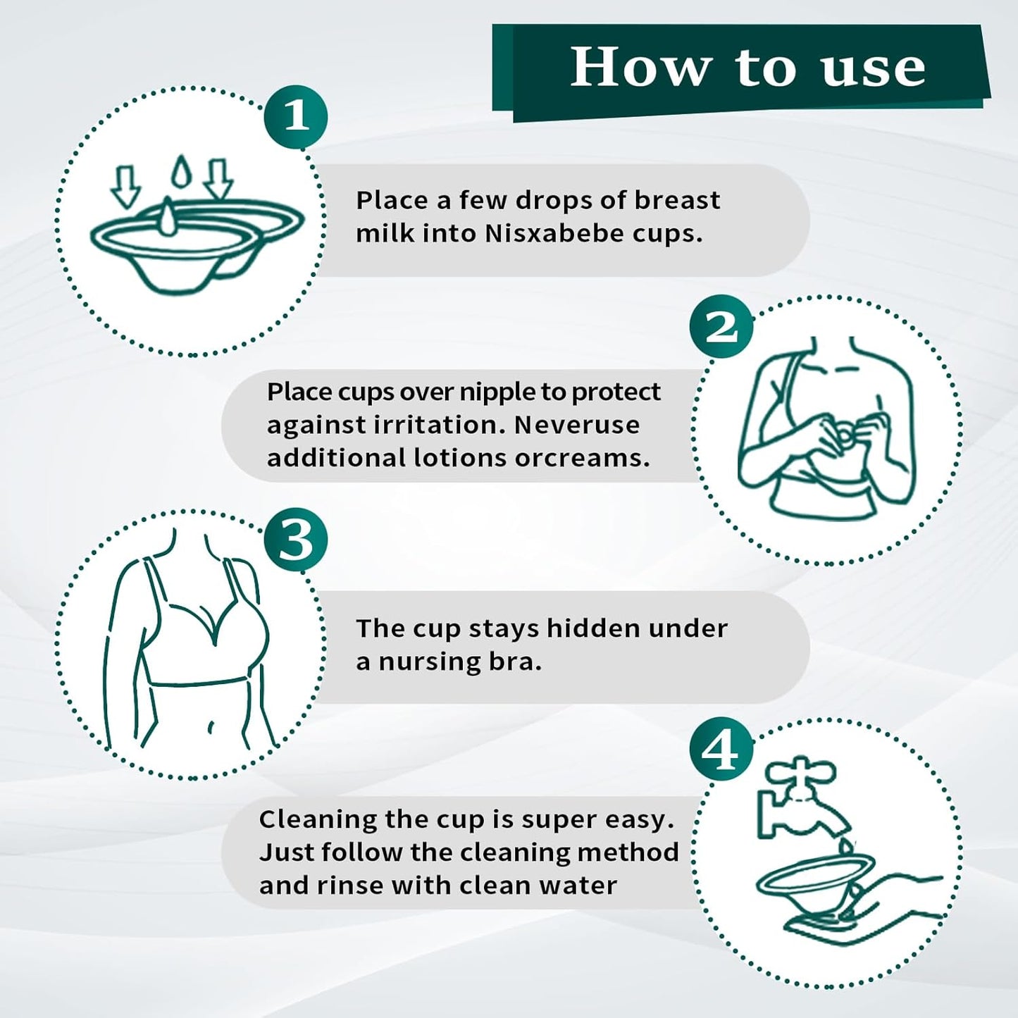 The Original Silver Nursing Cups - Nipple Shields for Nursing Newborn, Newborn Breastfeeding Must Haves for Soothe and Protect Your Nursing Nipples - Trilaminate 999 Silver（Regular）