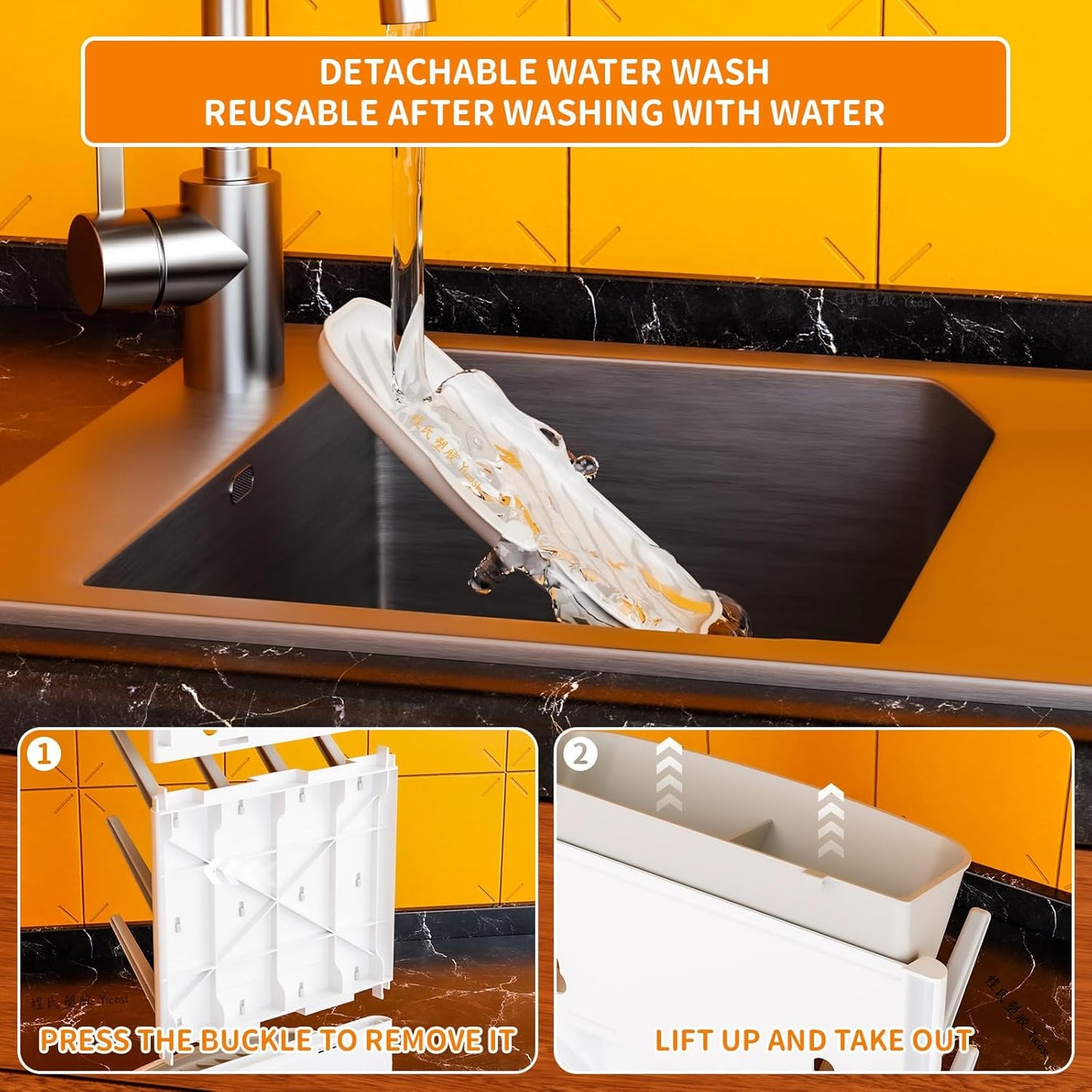 Yieach Larger Vertical Baby Bottle Drying Rack - BPA Free - Space Saving Feeding Bottles Drying Rack Holder for Countertop,Baby Bottle Holder Storage Station for Pacifiers,Pump Accessories Stand,Grey