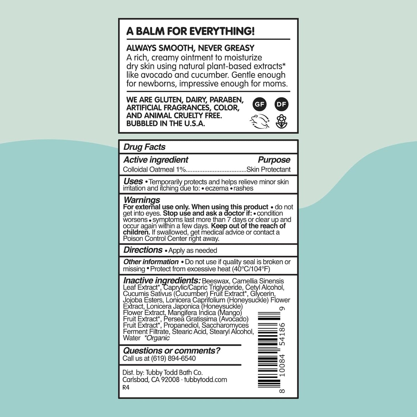 TUBBY TODD 3-Step Baby Bath & Skincare Routine - The Regulars Bundle - Baby Shampoo and Body Wash, Everyday Lotion 25 Oz & All Over Ointment 8 Oz - Lavender Rosemary