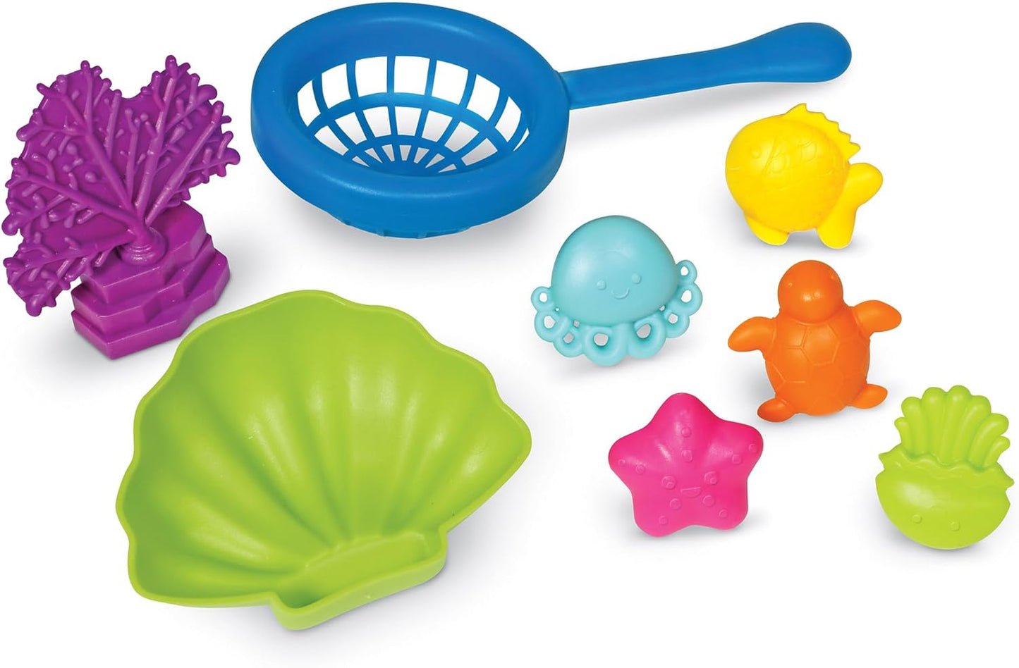 Learning Resources Under the Sea Sorting Set - 44 Pieces, Age 3+ Toddler Activities, Educational Toys Set, Color Teaching Toys