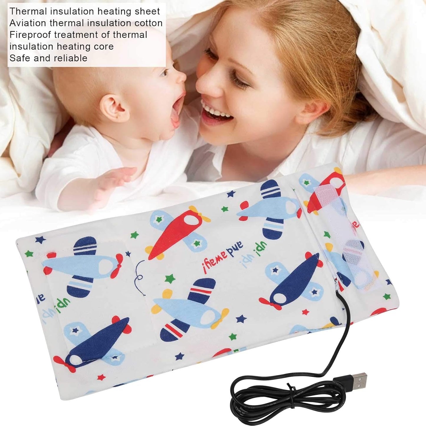 USB Baby Bottle Warmer,USB Baby Bottle Warmer,Portable Milk Travel Heater Baby Infant Insulation Thermostat(l)