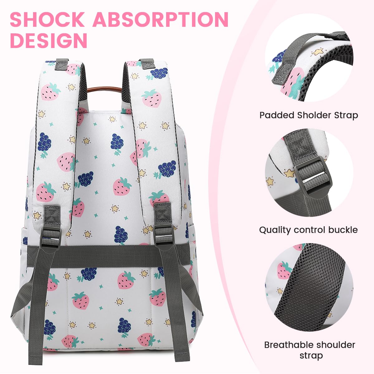 Diaper Bag Backpack, Large Baby Nappy Bags with Portable Changing Pad for Boys and GirlsMultifunction Travel Baby Bag for Moms Dads, Shower Gifts Waterproof and Stylish