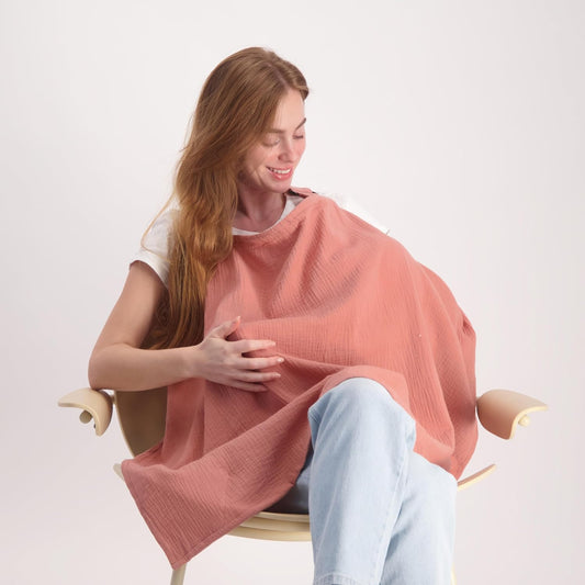 San Francisco Baby Nursing Cover – Breathable Breastfeeding Cover for Nursing, 360° Nursing Cover Up for Breastfeeding, Privacy Nursing Covers, Nursing Blanket for Breastfeeding – Potpourri