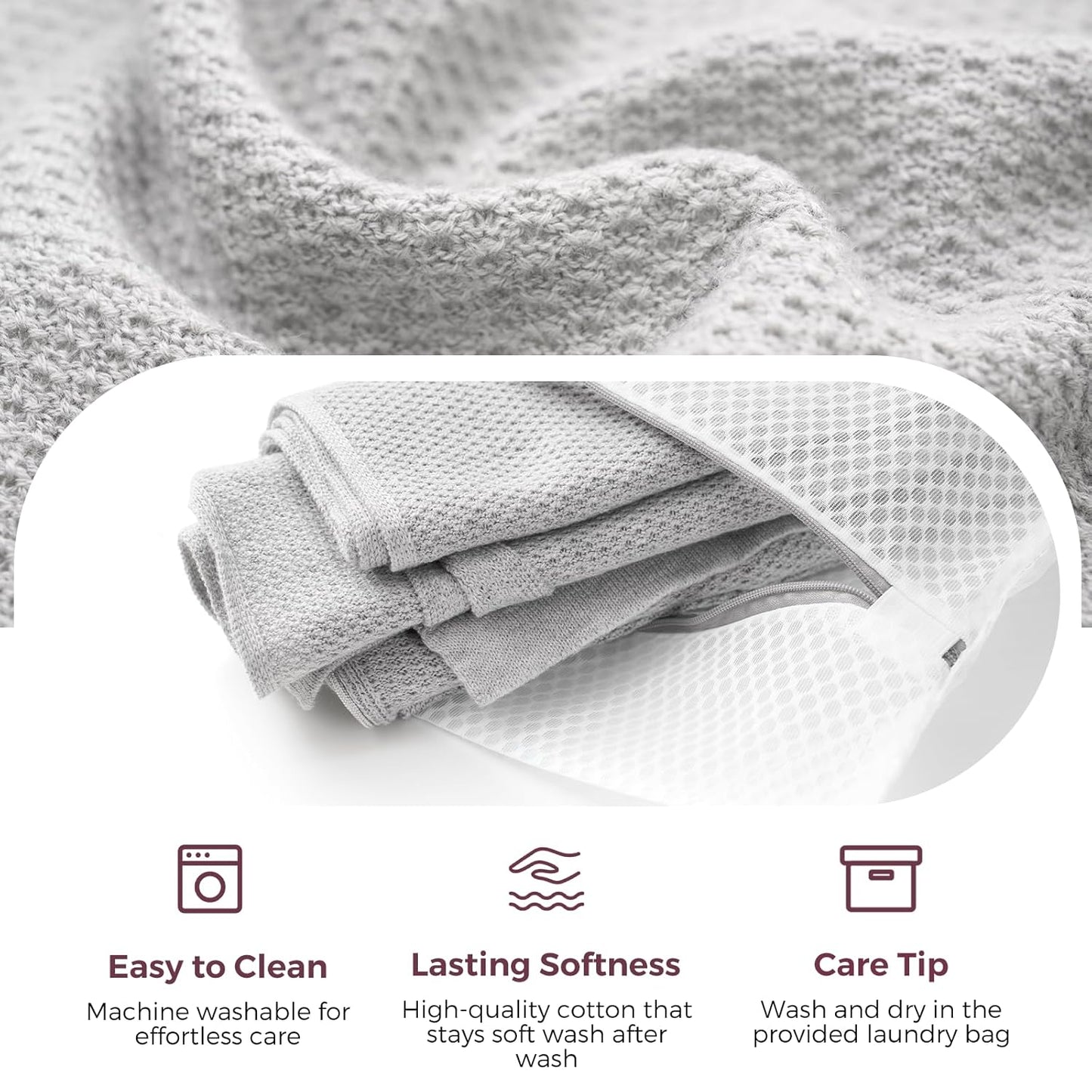 Momcozy Nursing Cover for Breastfeeding, Soft Privacy Poncho, Multi-Use Nursing Shawl, Portable Breast Feeding Covers for Women, Includes Laundry Bag (Grey)