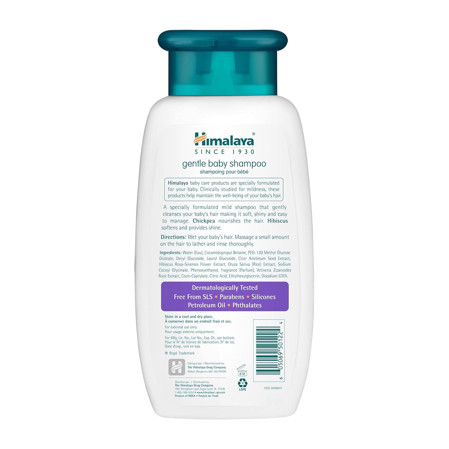 Himalaya Gentle Baby Shampoo for Baby-Soft Hair & Scalp Soothing Moisture, 6.76 oz…