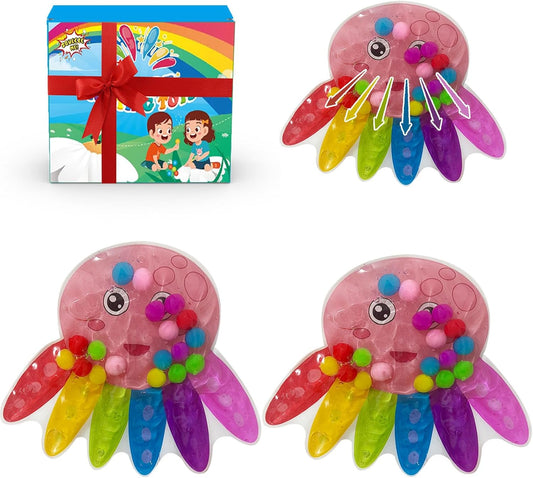 2PCS Color Sorting Toys for Toddlers, Fine Motor Skills Sensory Toy, Montessori Learning Toys for Preschool Learning Activitie, Sensory Activity Toy for Kids 3+ and Adults