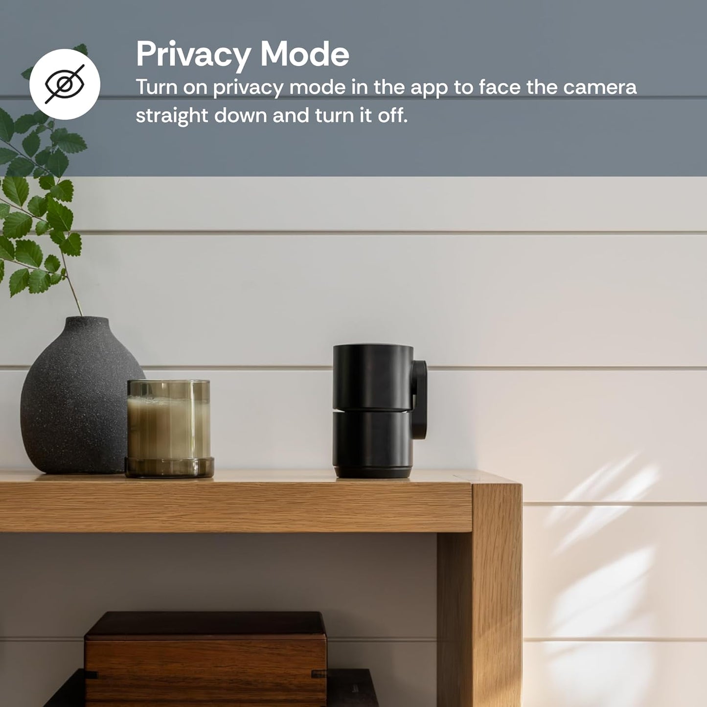 Luna 2K Indoor Cameras for Home Security, 2.4GHz & 5GHz WiFi, 360-Degree Pan-Tilt, Built-in Spotlight, Human Auto Tracking, Siren, Pet/Dog/Baby Camera with Phone app, White (2025 Upgrade Version)