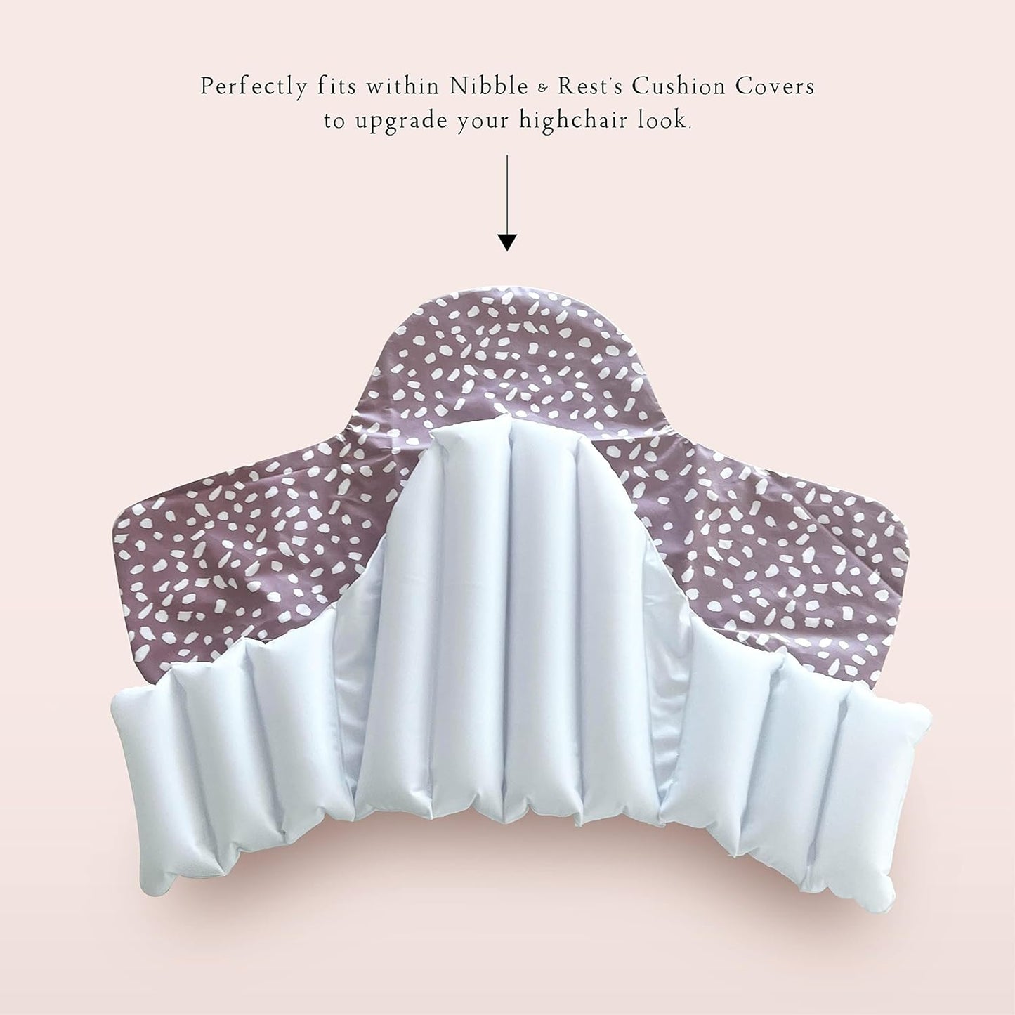 Nibble and Rest Highchair Insert, Compatible for IKEA Antilop Highchair, High Chair Accessories Stain-Proof and Wipeable Insert (Support Cushion)