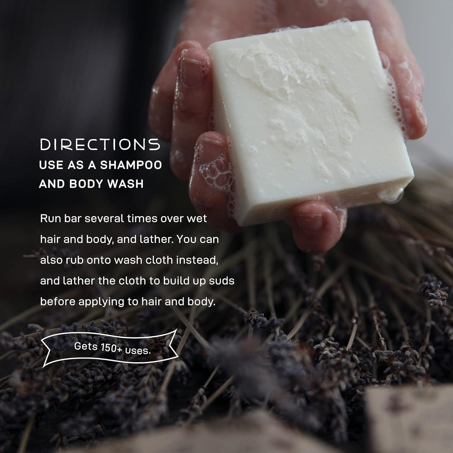 Farmstead Apothecary Baby Shampoo & Wash Bar 4.5 oz