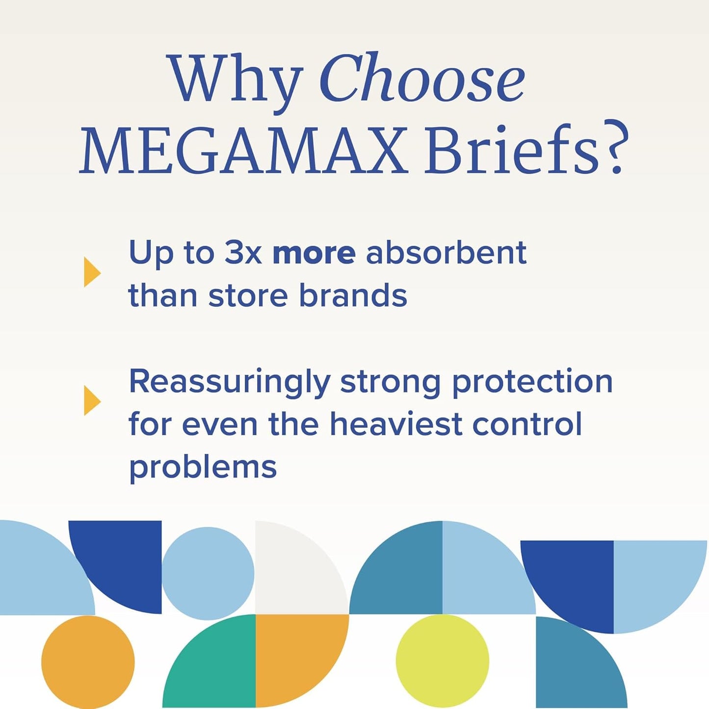 NorthShore MegaMax Adult Overnight Diapers, 12-Hour Tab-Style, Small, 10 Count Bag, White, 24-34 inches, Unisex Incontinence Underwear