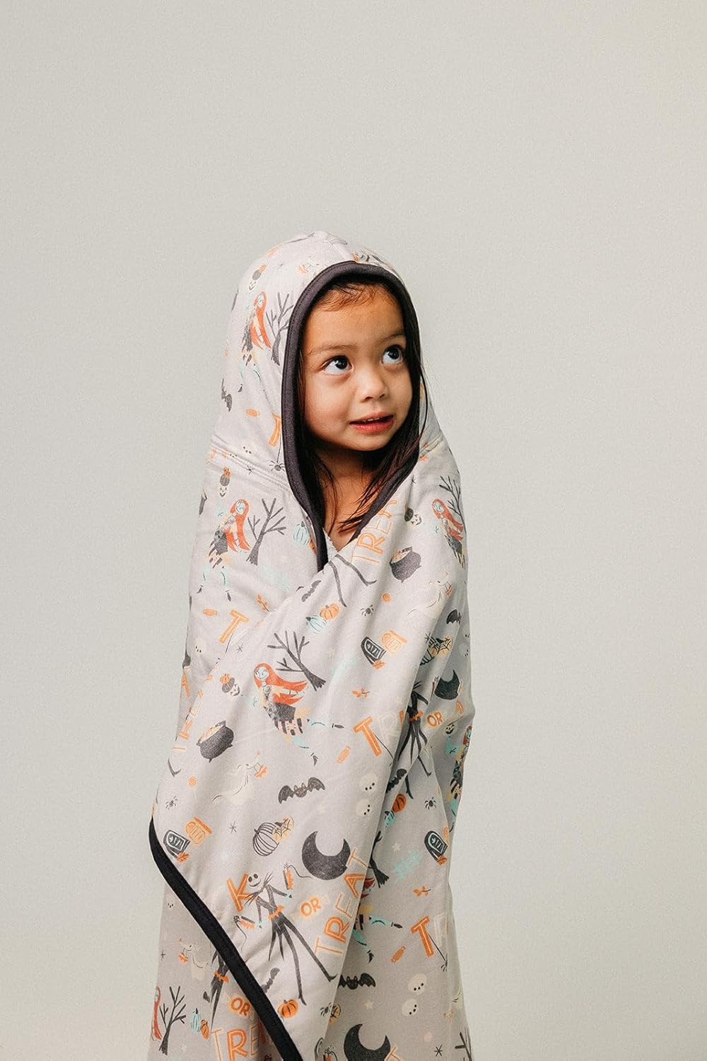 Copper Pearl Premium Big Kid Hooded Towel 'Nightmare Before Christmas' - One Size