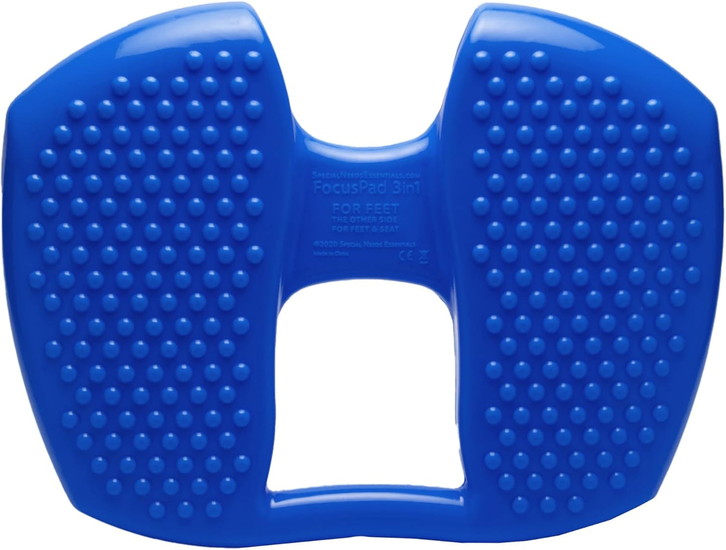 Special Needs Essentials FocusPad 3-in-1 | Blue Bouncy Chair | Sensory Foot Cushion | Therapy Tools for Kids and Adults with ADHD & Autism | Fidget Toys (Blue)